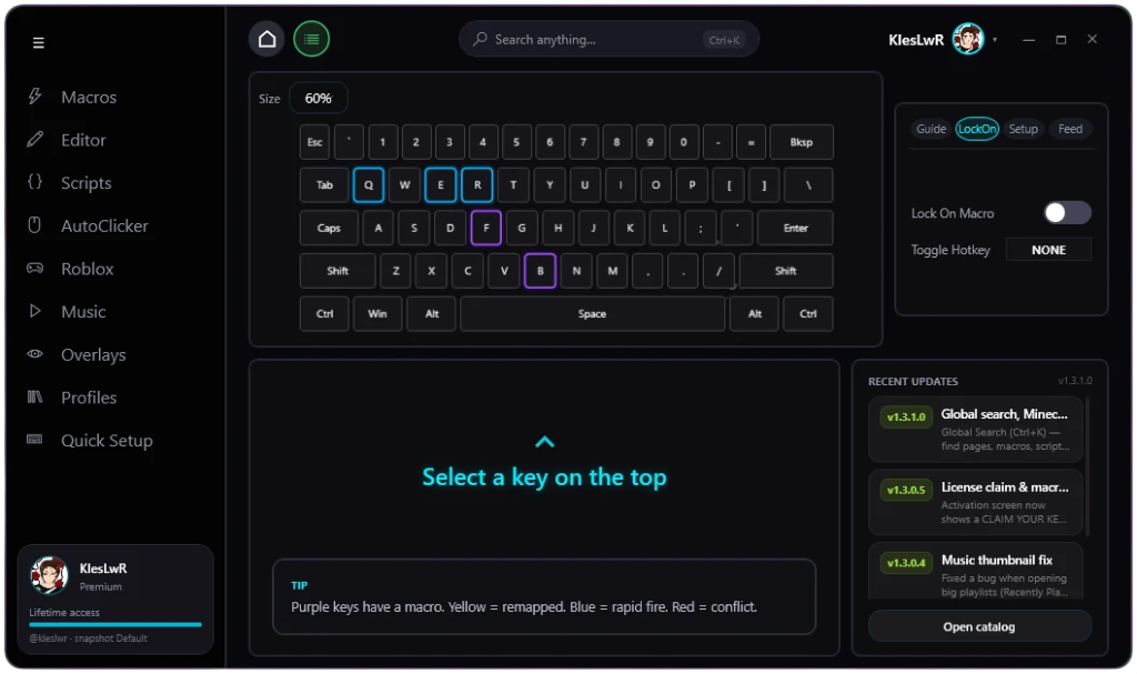 KlesLwR Classic WPF UI